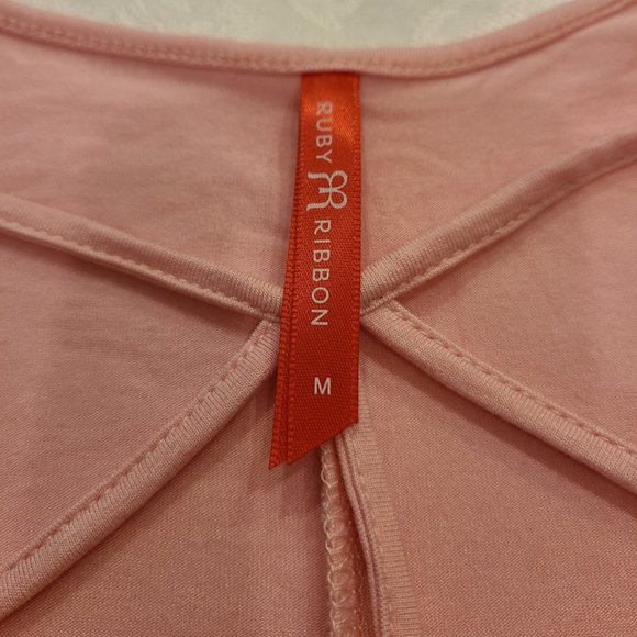 Ruby Ribbon Pink Lounge About Tunic #1669 - Picture 12 of 13